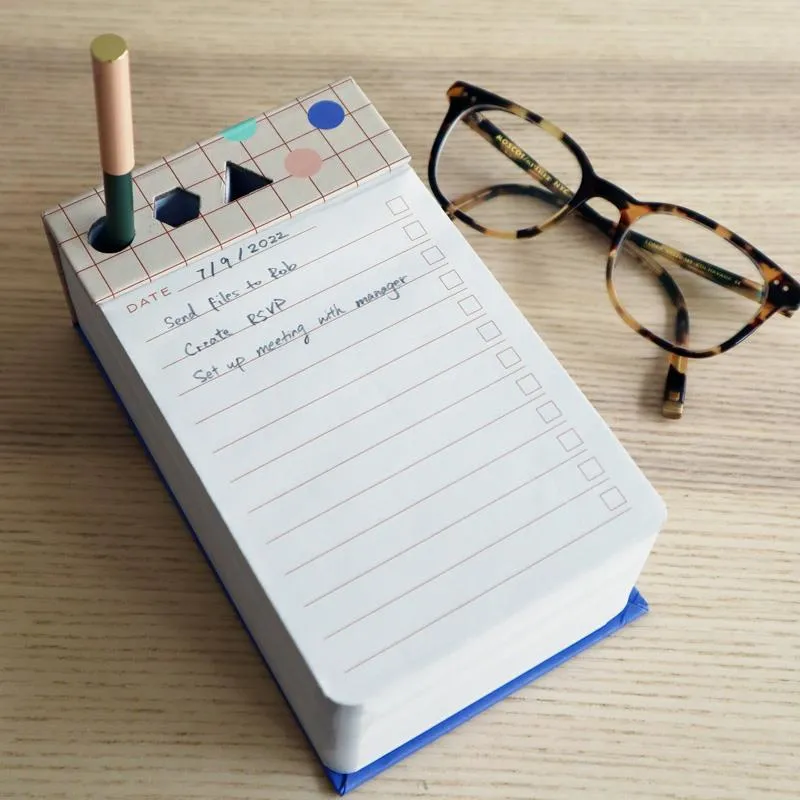 Kikkerland Desk Notes with Pen